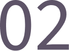 Purple number "02" on black background.